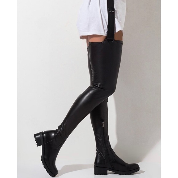Azalea Wang Surgical Thigh High Boots - Picture 5 of 6
